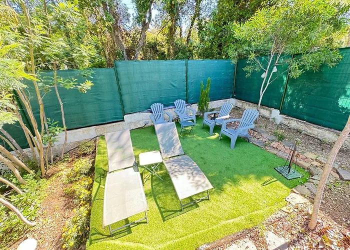 Lägenhet R1g-120 M Plage-2 Ch-jardin *