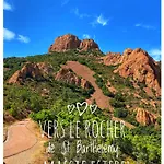 R1g-120 M Plage-2 Ch-jardin Saint-Raphael (Var)