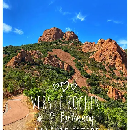R1g-120 M Plage-2 Ch-jardin Saint-Raphael (Var)