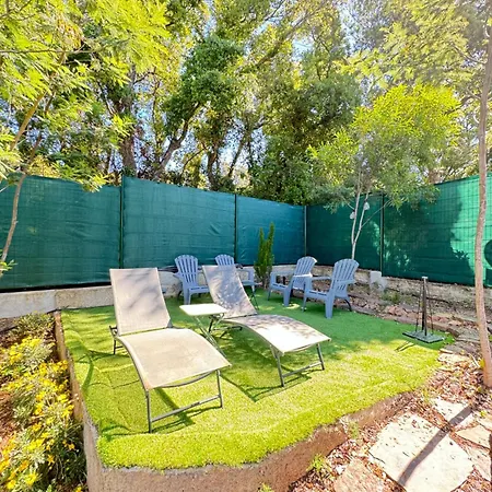 R1g-120 M Plage-2 Ch-jardin شقة